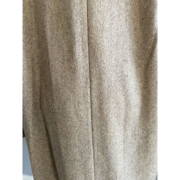 Vtg Russell Scott Wool Blend Coat Beige Classic Old Money Button Winter Women XL - Picture 8 of 16
